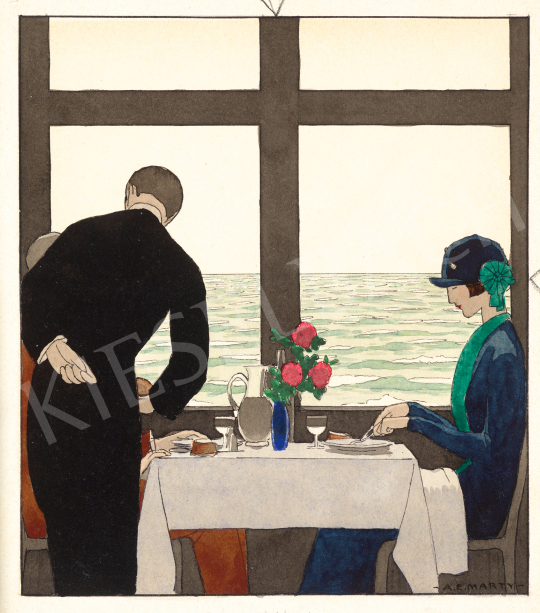  André Édouard Marty - In a Restaurant | 69th auction auction / 16 Lot