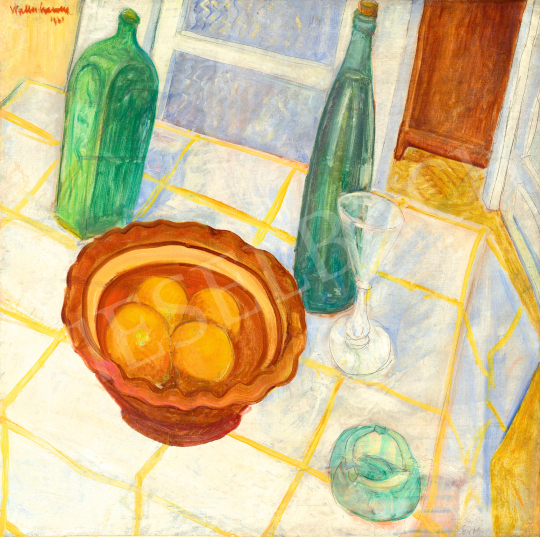 Walleshausen, Zsigmond - Still-Life with Oranges, 1931 | 69th auction auction / 36 Lot