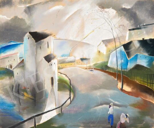 Barzó, Endre - Thunderstorm, 1930 | 69th auction auction / 47 Lot