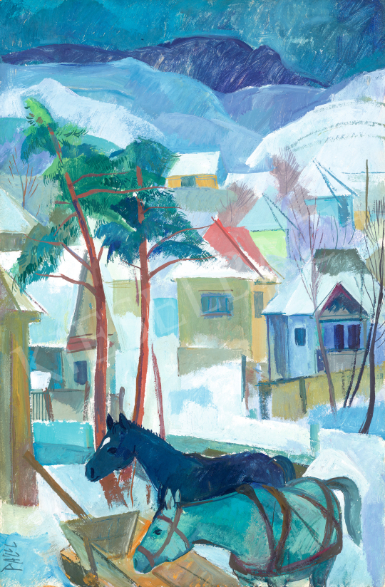  Páll, Lajos - Transylvanian Winter | 69th auction auction / 61 Lot