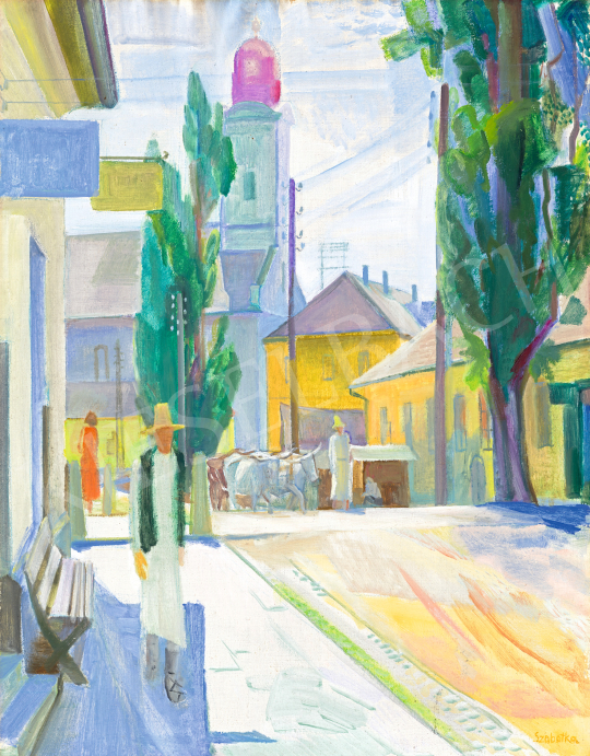  Szobotka, Imre - Nagybánya Street, c. 1929 | 69th auction auction / 62 Lot