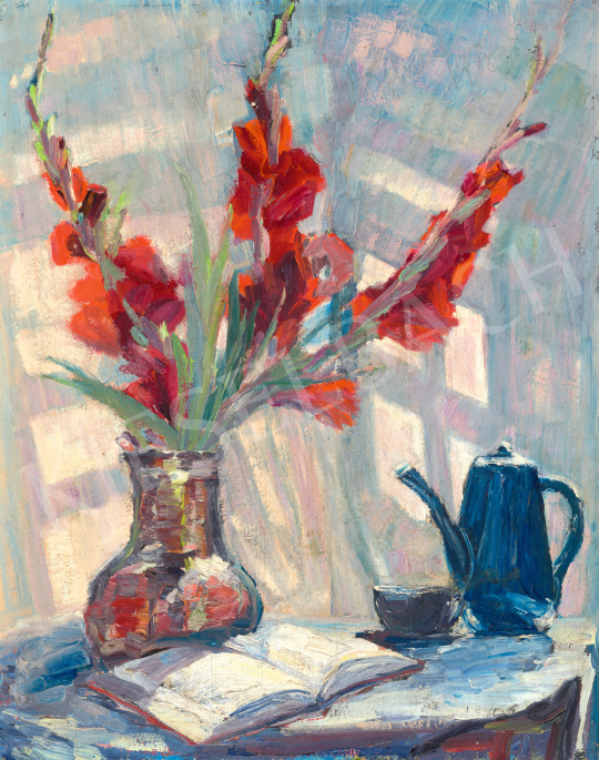  Szolnay, Sándor - Lights Creeping Through the Window (A Cup of Tea) | 69th auction auction / 63 Lot