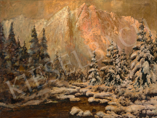 Neogrády, László - Winter Pines | 69th auction auction / 72 Lot