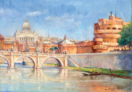  Pölöskey, Sándor - Roma (Castel Sant'Angelo), 1939 