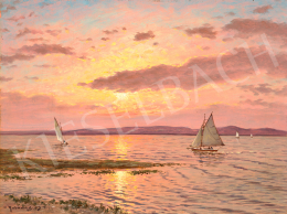 Rubovics, Márk - Sunset over Lake Balaton 