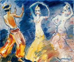  Vaszary János - Art deco táncosok, 1935 körül 