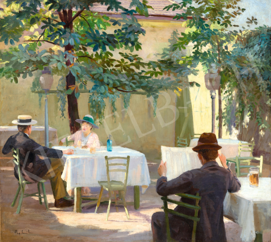  Pap, Emil - Garden Inn, c. 1910 | 69th auction auction / 120 Lot