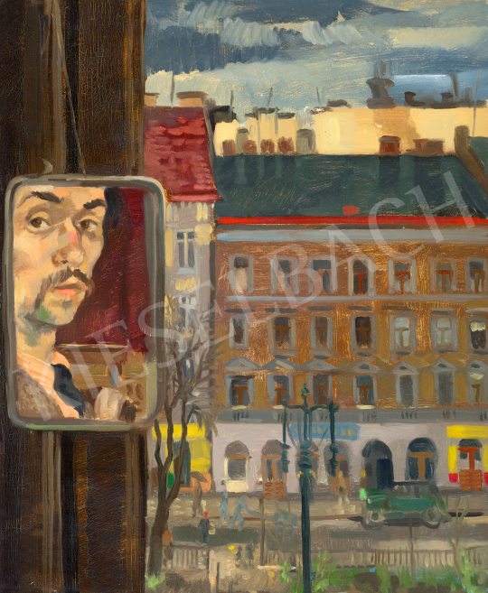  Duray, Tibor - View out the Studio Window (Self-Portrait), c. 1937 | 69th auction auction / 126 Lot