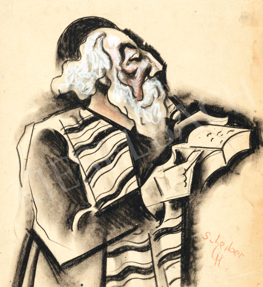  Scheiber Hugó - Rabbi, 1940 körül | 69. aukció aukció / 151 tétel