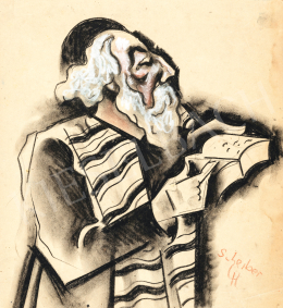  Scheiber, Hugó - Rabbi, c. 1940 