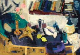 Tamás, Ervin - Still-Life with Starfish (Chianti), c. 1965 