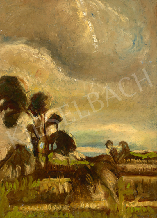  Iványi Grünwald Béla - Vihar utáni fények, 1910-es évek második fele | 69. aukció aukció / 190 tétel