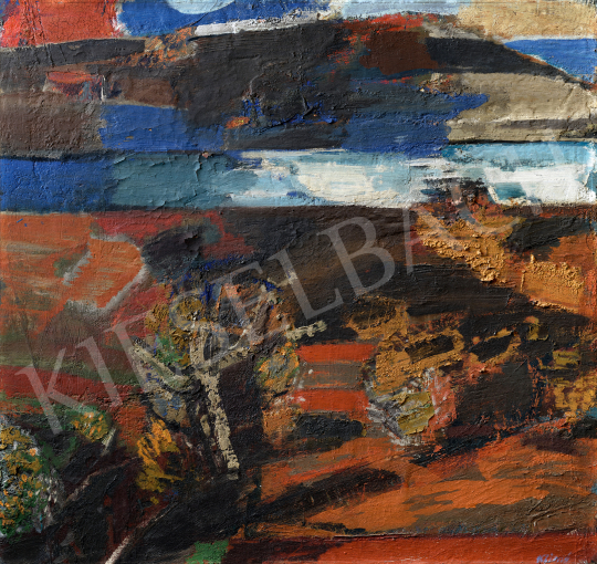 Klimó Károly - Dunamenti táj | 69. aukció aukció / 226 tétel