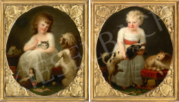  Ismeretlen német festő, 1800 körül (Feltehetően Karl Anton Hickel) - A Hanover ház gyermekei 