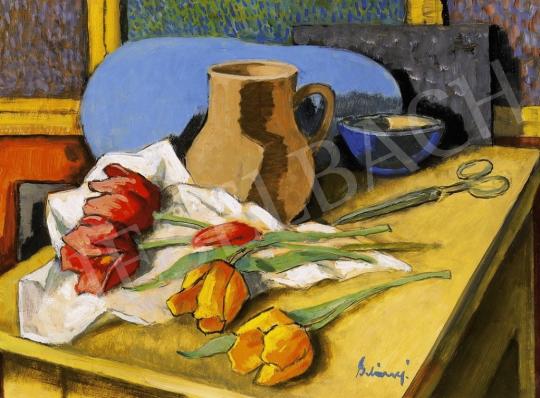 Eladó  Belányi Viktor - Asztali csendélet festménye