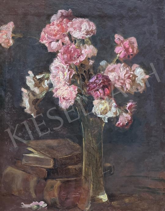 Eladó Ismeretlen festő - Virágcsokor  festménye