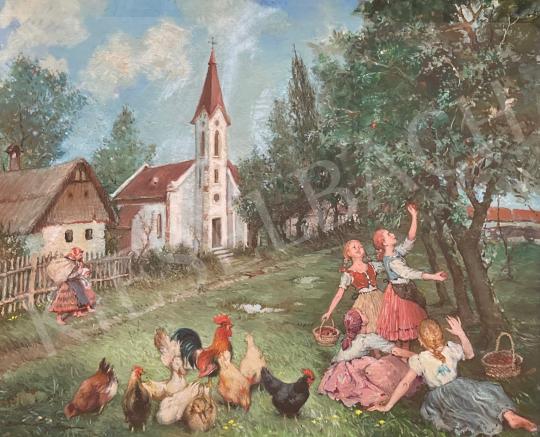 Eladó  Szánthó Mária - Nyári nap festménye