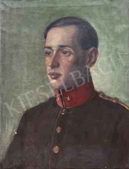  Ember János - Fiatal katona portréja 