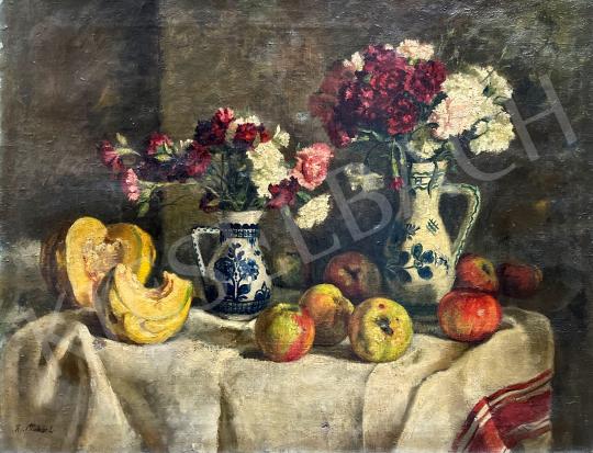 For sale  Rezes Molnár, Lajos (R. Molnár Lajos) - Table still life 's painting