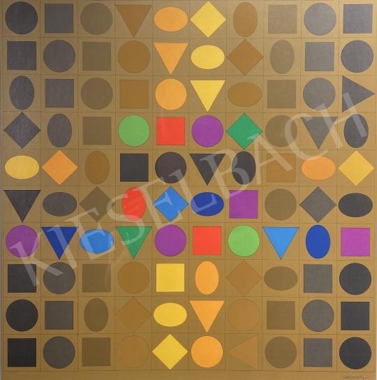  Vasarely, Victor - Colors, shapes painting