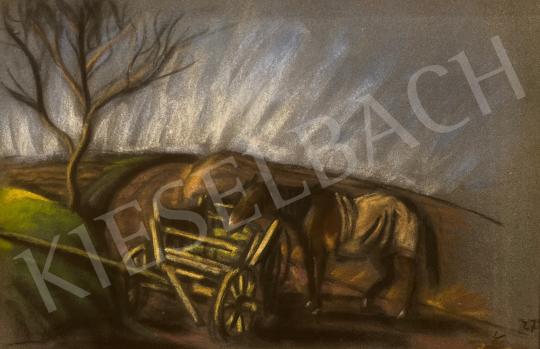 For sale Schadl, János -  Horse carriage 1927 's painting