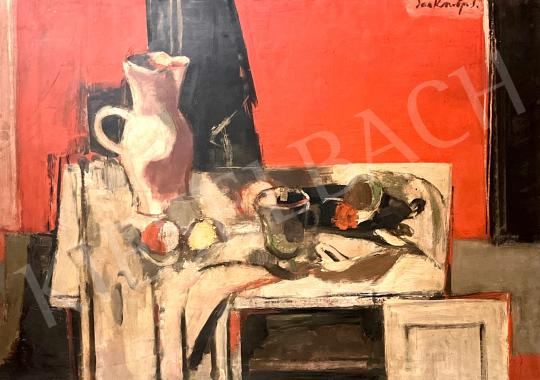 Eladó  Sarkantyu Simon - Asztali csendélet festménye