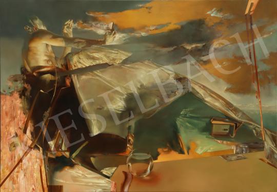  Incze Mózes - Light trap 2022 painting