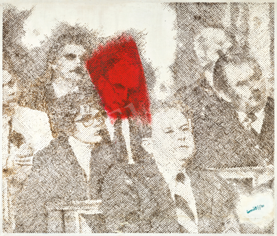  Bernáth(y), Sándor - The Loveliest Tie at the Congress (Dezső Tóth), 1980 | 1st Contemporary Auction auction / 30 Lot