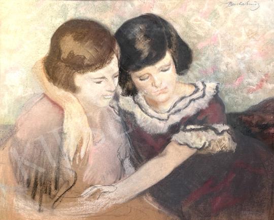 Barta Ernő - Barátnők festménye