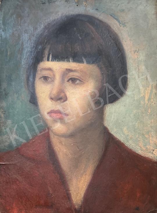Eladó Török Jenő - Kislány fej festménye