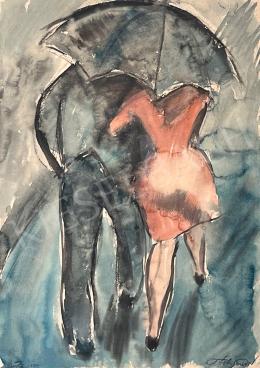 A. Tóth, Sándor - In the rain, 1965 