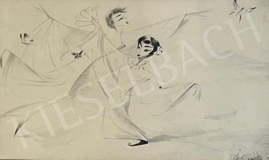  Rátkay, Endre - Butterfly dance painting