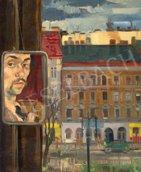 For sale  Duray, Tibor - View out the Studio Window (Self-Portrait), c. 1937 's painting