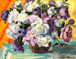 P. Kováts, Ferenc - Flower Still Life  