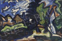 Bán, Béla - Expressive landscape, 1939 