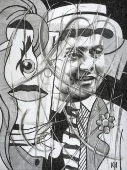 Kelemen Károly - Vidámpark (Hommage á Lichtenstein), 1999 