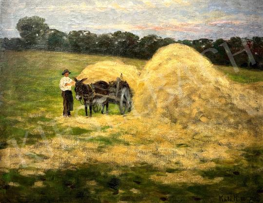 For sale Kató, Kálmán (Kriszlanits Kálmán, Krisztanits - Harvest 1968 's painting