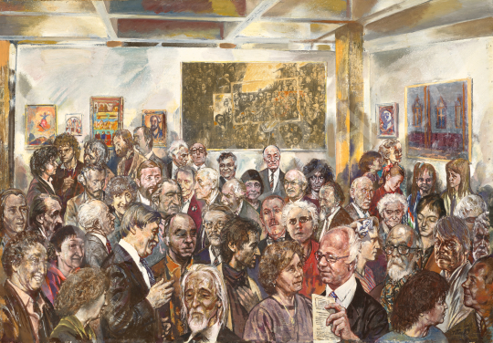  Patay, László - A Few of Us (Contemporary Artists in the Gallery of Csepel School), 1989 | 70th auction auction / 43 Lot