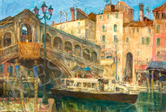 Udvary, Pál - Summer in Venice | 70th auction auction / 52 Lot