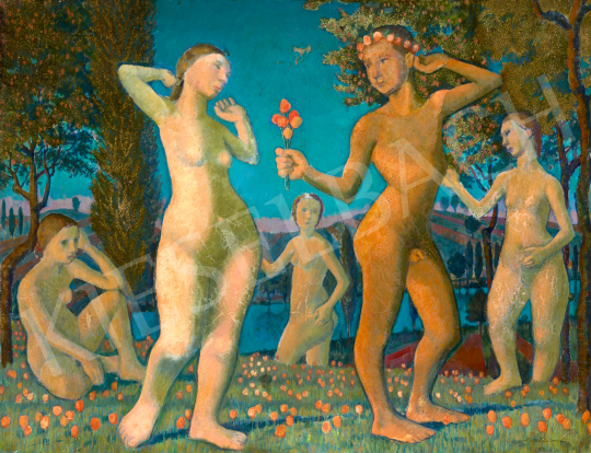 Hegedűs, Endre - Garden of Eden, 1930s | 70th auction auction / 86 Lot