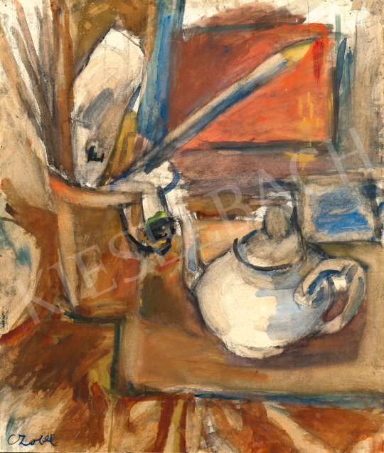  Czóbel, Béla - Studio Still-Life, 1920s | 70th auction auction / 97 Lot