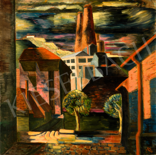 Klie, Zoltán - Factory of Óbuda, 1934 | 70th auction auction / 103 Lot