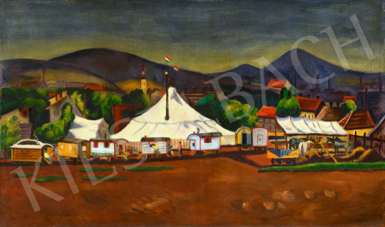  Vörös, Géza - Travelling Circus, 1943 | 70th auction auction / 116 Lot