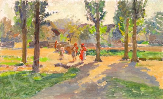  Nádler, Róbert - Impression of a Summer Park | 70th auction auction / 122 Lot