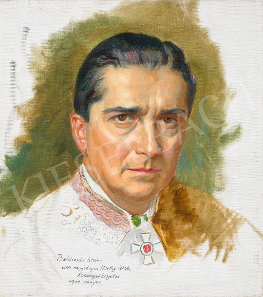  Boldizsár, István - Gallant István Horthy of Nagybánya Deputy-Govenor, 1942 | 70th auction auction / 133 Lot