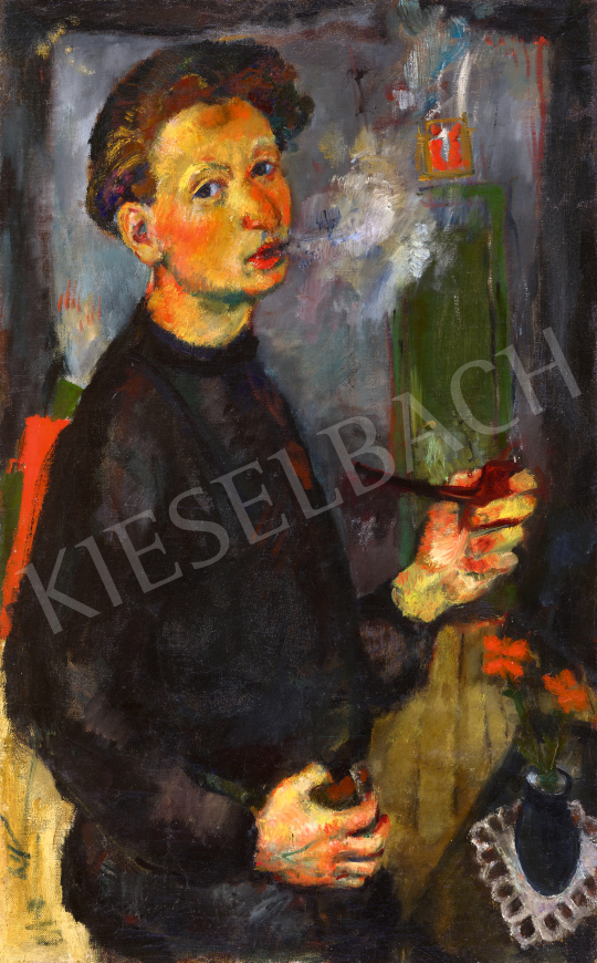 Trauner, Sándor (Alexandre Trauner) - First Self-Portrait, 1923 | 70th auction auction / 156 Lot