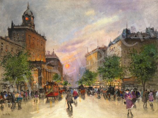  Berkes, Antal - Sunset over the Boulevard | 70th auction auction / 175 Lot