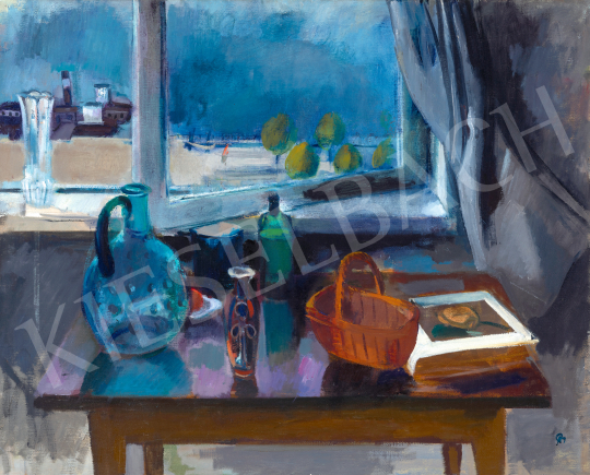  Bernáth, Aurél - View from the Studio (Still-Life with Cezanne Book), 1945 | 70th auction auction / 195 Lot