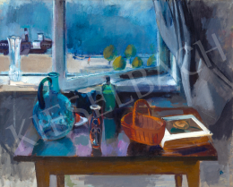  Bernáth, Aurél - View from the Studio (Still-Life with Cezanne Book), 1945 