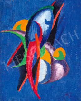  Mattis Teutsch, János - Soul Flowers (Composition), c. 1921 